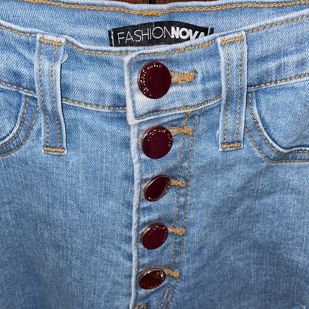 FN High Waist Distressed Jeans 💖 - Picture 3 of 5